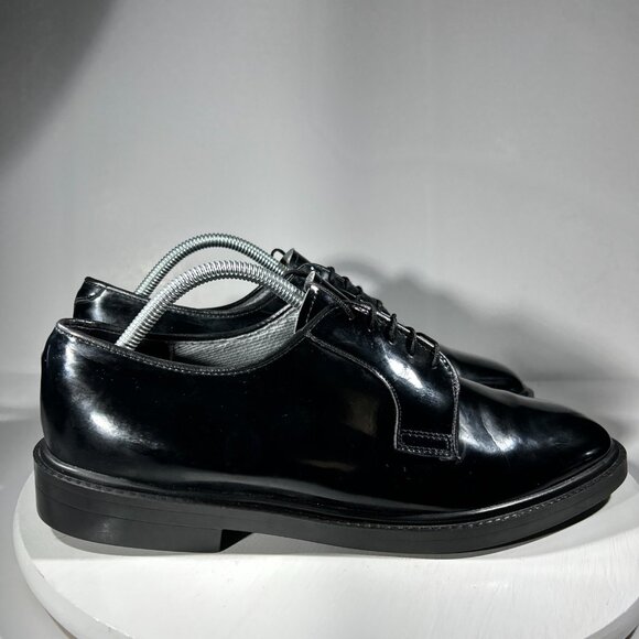 Capps High Gloss Shoes Mens Size 10 D Shiny Military Dress Uniform - USED TWICE - Picture 5 of 14